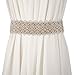 Lovful Women's Bowknot Lace Obi Belt Self Tie Waist Band Cinch Wide Boho Belts,Khaki