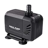 Pedy Water Pump, 400GPH (1500L/H) Submersible Water Pump for Pond, Aquarium, Fish Tank Fountain Water Quiet Pump Hydroponics, 15W