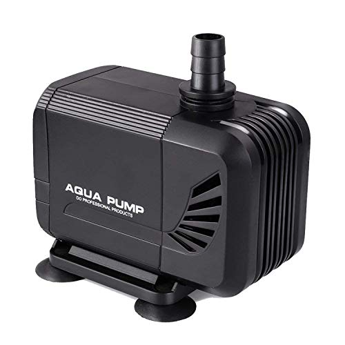 Pedy Water Pump, 400GPH (1500L/H) Submersible Water Pump for Pond, Aquarium, Fish Tank Fountain Water Quiet Pump Hydroponics, 15W