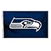 Fremont Die NFL Seattle Seahawks 3' x 5' Flag with Grommets, 3 x 5-Foot, Logo