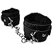 Noodeer Wrist Adjustable PU Leather Litchi Pattern Ankle Handcuffs