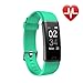 Letsfit Fitness Tracker, Activity Tracker Watch with HR Monitor, Step Counter, Pedometer Watch, Calorie Counter Smart Watch for Kids Women and Men