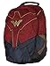 DC Comics Wonder Woman Backpack w/Laptop Sleeve and Water Bottle Pockets