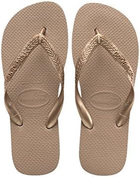 havaianas top tiras rose gold