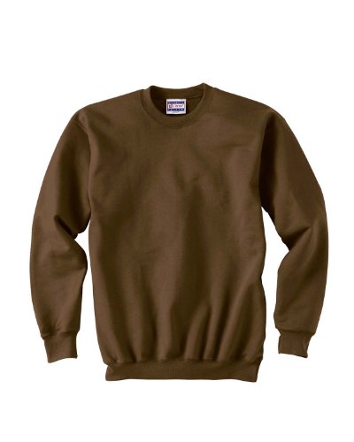brown hanes crewneck