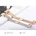 bayite Stainless Steel Bands Compatible Fitbit Alta and Alta HR, Milanese Loop Women Men Pack of 2, Champagne Gold and Rose Gold 5.5