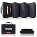 Aeiusny Foldable Solar Charger 40W Portable Solar Panel Charger with DC Output Waterproof for Jackery/Suaoki Portable Generator and USB QC 3.0 Charger for Laptop/iPhone 5-18V Device for Camping