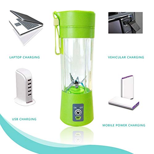 image for Lovelystar Mini Portable USB Electric Fruit Juicer Cup Rechargeable 40