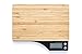 Beautiful Bamboo Digital Kitchen Food Scale with Tare Feature By Wasserstein