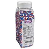 16.5 oz  Multi Star Quins Sprinkles Mix
