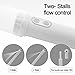 SORBO Portable Bidet for Travel Bidet for Women Electric Handheld Bidet Sprayer Toilet with 2 Pressure Options 180° Adjustable Nozzle for Personal Hygiene Cleaning Kids, Elders, Female, Outdoor White
