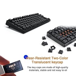 RK ROYAL KLUDGE RK987 Mechanical Keyboard 87 Keys