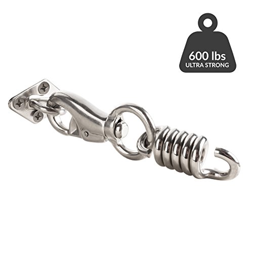 Ultra Strong Hammock Chair Hanging Kit by Amerigo 600 LB Capacity