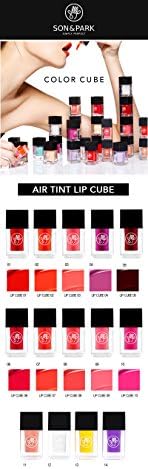 SONNPARK Air tint lip cube 12 / Base White color / Lip Stick / Lip Gloss / Cosmetic / Beauty Cosmetic It Item / Lip Moisturizer / korean beauty cosmetic