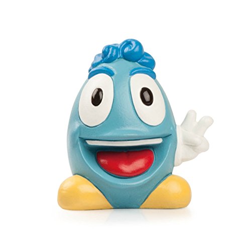 Studio Egan ov18 ovoticon, Wow, Ceramic Figurine, Turquoise, 7 x 7 x 9 cm
