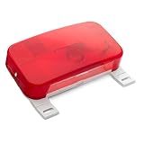 Lumitronics Red Surface Mount Tail Light - License Bracket and License Light - Stop/Turn/Tail Light (White)