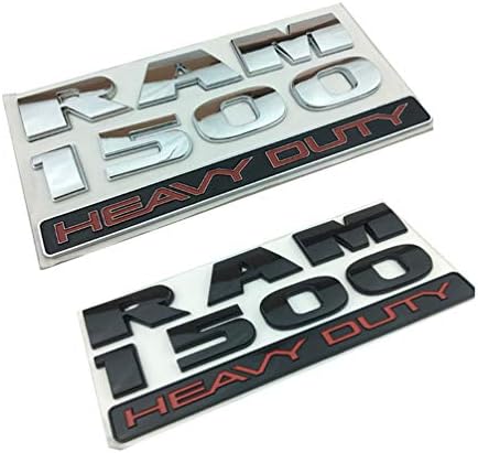 UFFD 2 Pack Car Decorative Logo- Dodge Car Sticker Body Decoration Side Standard,Electroplated Logo Applicable to Dodge Cars