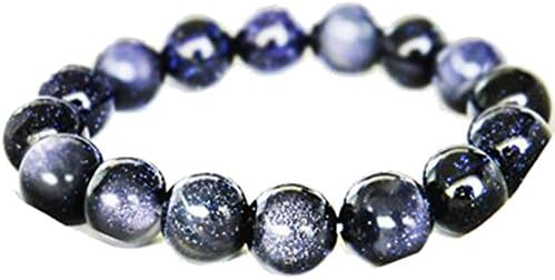 LUCKYOOON 15 styles Gorgeous Colors Pink Blue Agate Obsidian Triplet-opal Yttrium-aluminium-garnet Handmade Wrap Bracelet women gift (2)