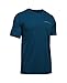 Under Armour Men's Charged Cotton T-Shirt, Blackout Navy/Steel, Large