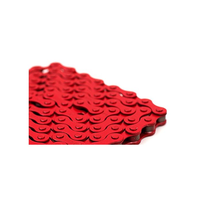 Buy Projekt Fixie Fixed Gear Track Bike Chain 1/2 x 1/8 Red Online at