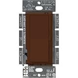 Lutron DVSCCL-153P-SI Diva Dimmable CFL/LED Dimmer, Sienna