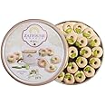 Zaitoune Ghraybeh Cookies - 250 g | Traditional Middle Eastern Pistachio Shortbreads Handcrafted in Turkey | Beautiful Reusable Gift Tin | Perfect for Dessert | Great Ramadan Sharing Present