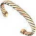 Men Women Ladies Girls Copper Brass Magnetic Wrist Bracelet Bangle Mcb102