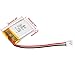 uxcell Power Supply DC 3.7V 200mAh 552025 Li-ion Rechargeable Lithium Polymer Li-Po Battery