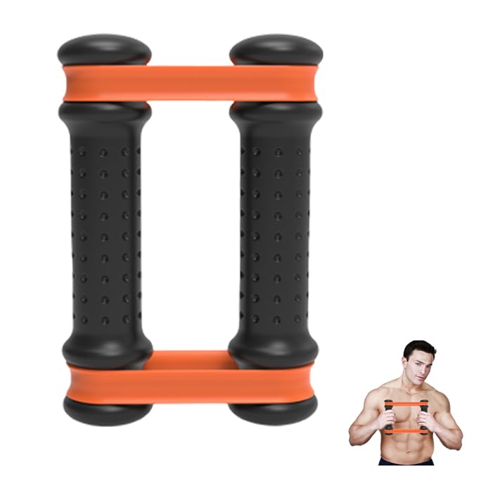 Photo 1 of ***MISSING ASSEMBLY PIECES (PLASTIC)*** Rip Stick Efficient Upper Body Workout Equipment,Rip Muscle Workout Stick, Adjustable Resistance Bands with Wooden Handles, Portable Exercise Equipment, 8 Ripstick Bands