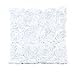 Usstore Decorative Pillowcases Rose Flower Waist Throw Pillow Cover Cafe Home Decoration for Living Sofas Beds Room (White)