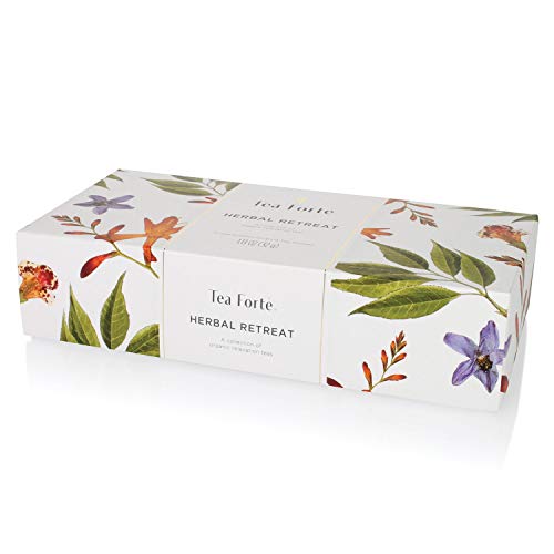 Tea forté Herbal Retreat - Petite Presentation Box mit 10 Pyramiden, 1er Pack (1 x 32 g) – Bild 3