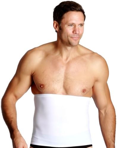 Insta Slim 3 pack waist trimming belts, look up to 5" slimmer instantly! White-2XL