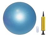Mini Fitness Ball, for Pilates Yoga Gym Full Body Workout, Premium Exercise Ball for Physical Therapy (red) ... (blue, 9 inch)