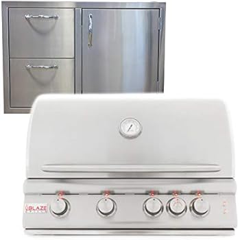 Amazon Com Blaze Grills 32 Inch 4 Burner Lte Propane Grill Blz