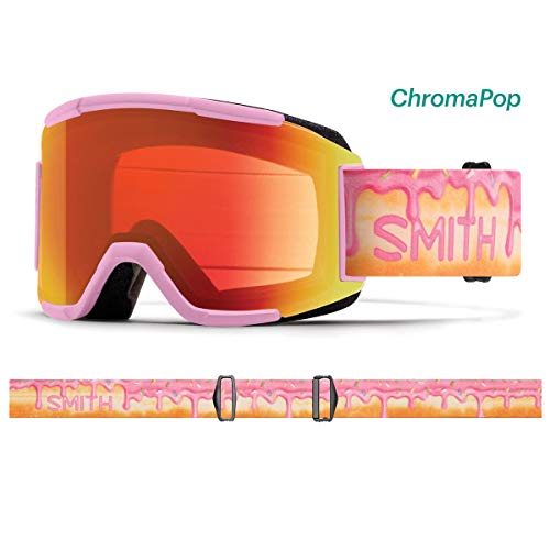 Smith Optics Squad - Ac Adult Snow Goggles - Ac - Gus Kenworthy/Chromapop Everyday Red Mirror/One Size