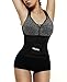 Welcos Women's Waist Cincher Trainer Body Belt Shaper Workout Gym Slimming Girdle Corset Shapewear Black, L