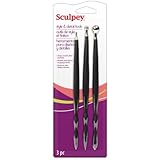 Polyform Sculpey Style and Detail Tools, 3/Pack