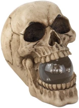 Skull With Light-Up Orb