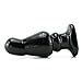 Doc Johnson Titanmen - Master Tool #5 - Angled Wide Plug - 6.5 in. Long and 2.5 in. Wide - Prostate Stimulating Anal Toy - Butt Plug