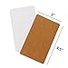 Yexpress 400pcs Retro Blank Kraft Note Paper Business Cards Vocabulary Word Card Message Card DIY Gift Card Blank Paper Tags