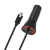 Wholesale Wireless Samsung Galaxy S7/S6 Note 4 5 New Car Charger, Dual USB Port Coiled Cord, Compatible with Motorola/LG/HTC/Samsung - 5V/2.4 Amp