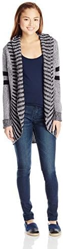 Derek Heart Junior's Long-Sleeve Cocoon Cardigan