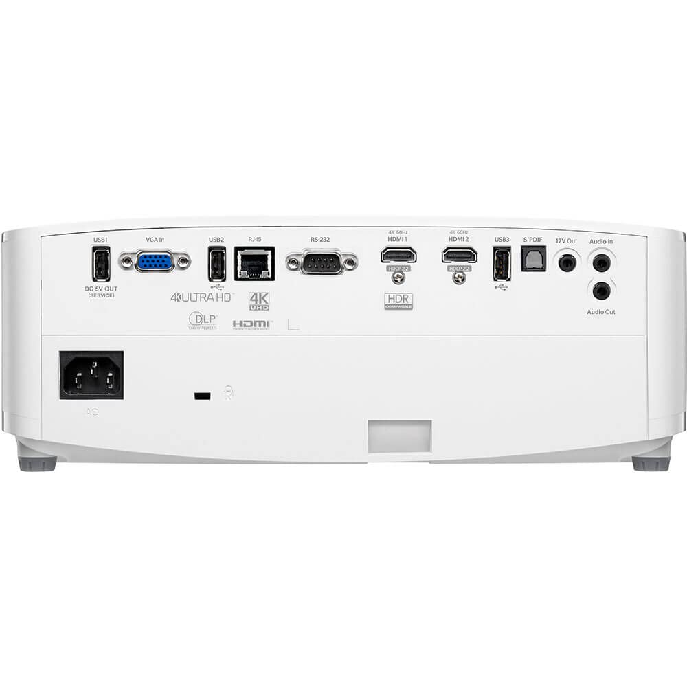 Optoma UHD55 4K Ultra HD DLP Home Theater and Gaming Projector, Built-In Speaker