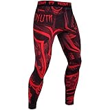 Venum Gladiator 3.0 Spats - M, Black/Red, Medium