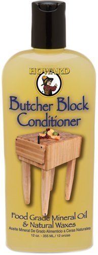 Howard BBC012 Butcher Block Conditioners (2 Pack, 12 oz)