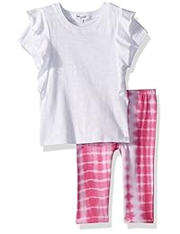 Conjunto de 2 piezas superior e inferior de manga corta para niños y bebés de Splendid, para niñas