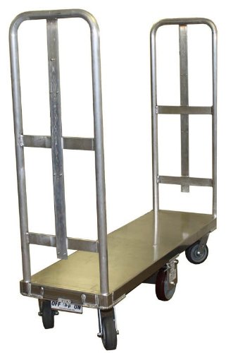 RDCR Bulk Delivery Cart Two Handle with Center Brake 6-Wheeler Made in USA