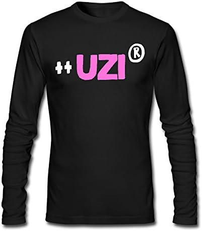 OB Men's Lil Uzi Vert UZI Logo Long Sleeve T-shirt