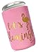 Flamingo Party Supplies Let's Flamingle 11 Can Beer Cooler Coolie Sleeves | Birthday Decorations, Bachelorette, Bridesmaid Proposal Box Favors | 10 Pink, 1 