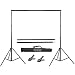 Slow Dolphin Photo Video Studio 10Ft Adjustable Backdrop Support System Kit Background Stand with Carry Bag